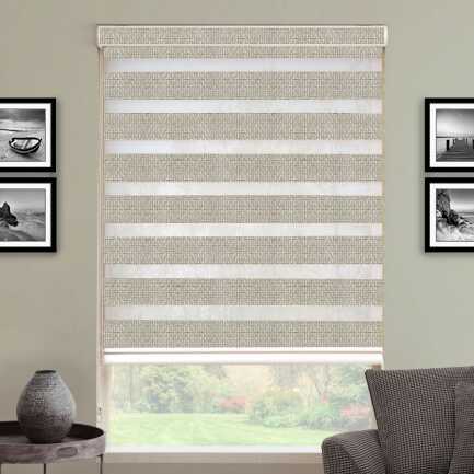 Premium Light Filtering Zebra Blinds