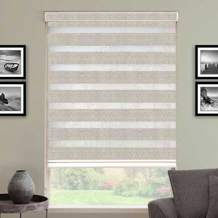 Premium Light Filtering Zebra Blinds