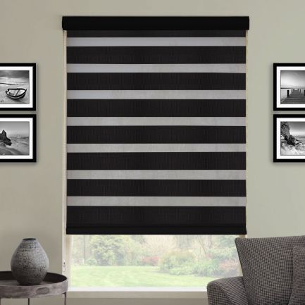 Premium Light Filtering Zebra Blinds