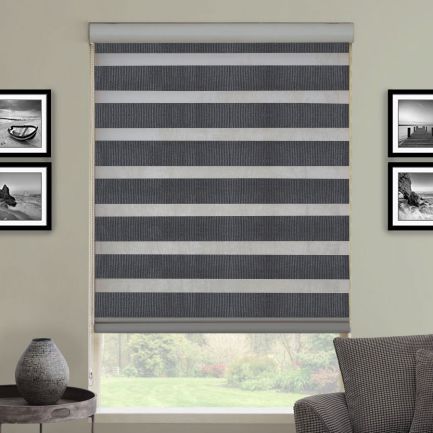 Premium Light Filtering Zebra Blinds