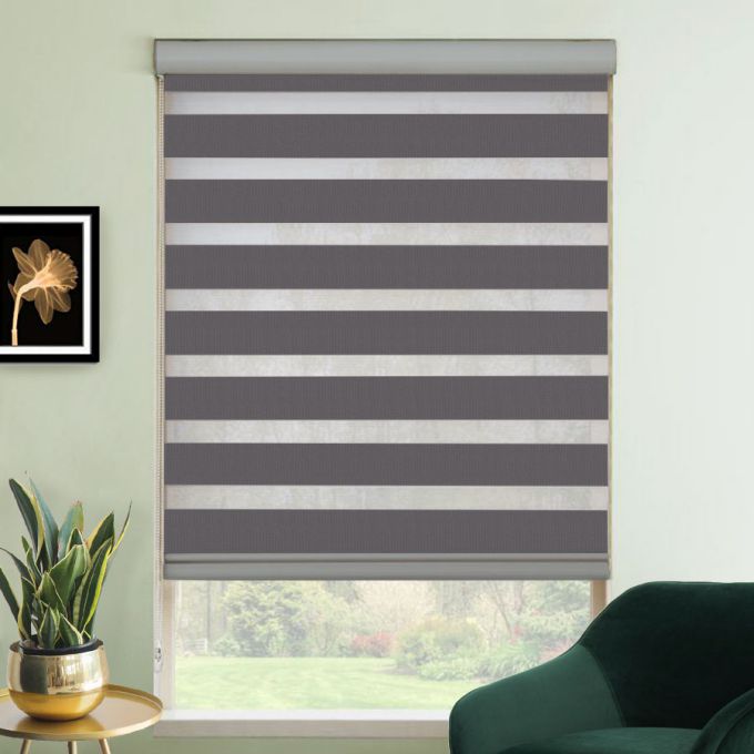 Premium Room Darkening Zebra Blinds 1035