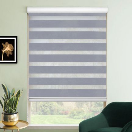 Premium Room Darkening Zebra Blinds