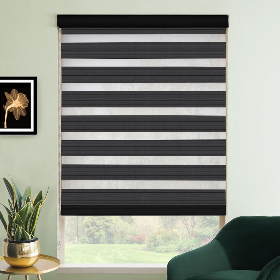 Premium Room Darkening Zebra Blinds 1035