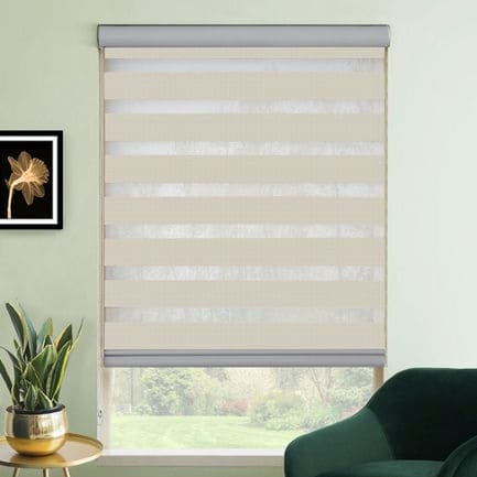Premium Room Darkening Zebra Blinds