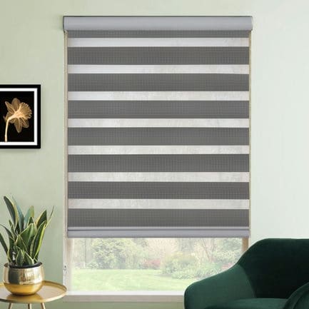 Premium Room Darkening Zebra Blinds