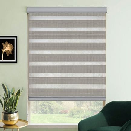Premium Room Darkening Zebra Blinds