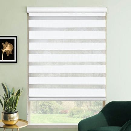 Premium Room Darkening Zebra Blinds