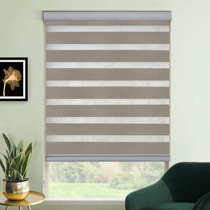 Premium Room Darkening Zebra Blinds