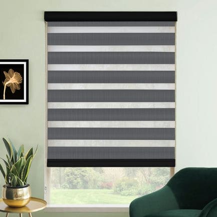 Premium Room Darkening Zebra Blinds
