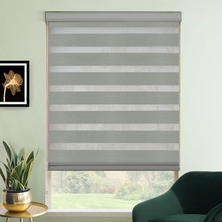 Premium Room Darkening Zebra Blinds 1035