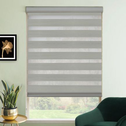 Premium Room Darkening Zebra Blinds