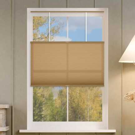 Premium Top-Down Bottom-Up Light Filtering Honeycomb Shades