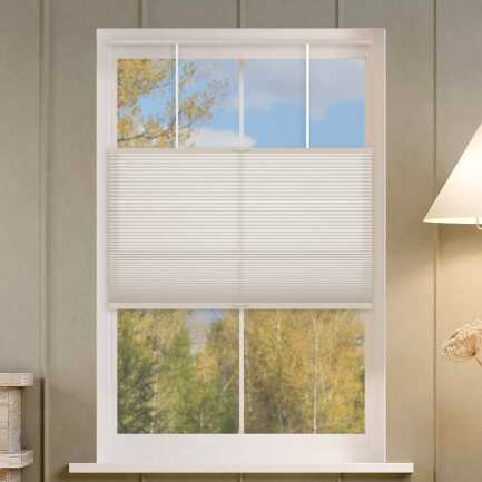 Premium Top-Down Bottom-Up Light Filtering Honeycomb Shades