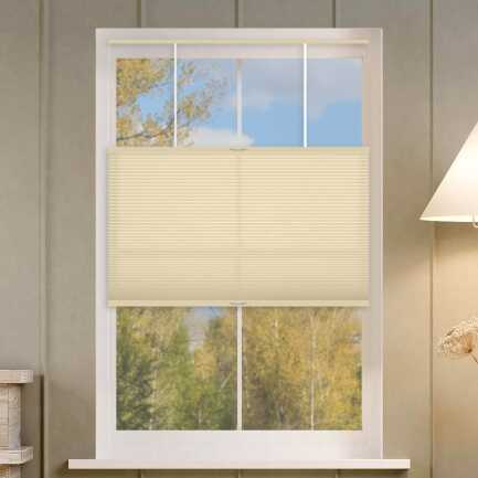 Premium Top-Down Bottom-Up Light Filtering Honeycomb Shades