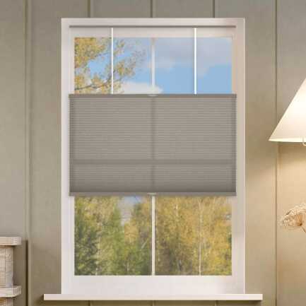 Premium Top-Down Bottom-Up Light Filtering Honeycomb Shades