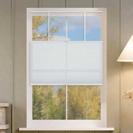 Premium Top-Down Bottom-Up Light Filtering Honeycomb Shades