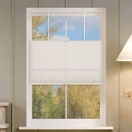 Premium Top-Down Bottom-Up Light Filtering Honeycomb Shades
