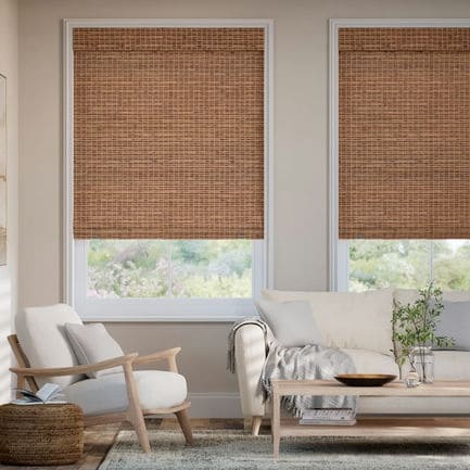 Premium Woven Wood/Bamboo Shades