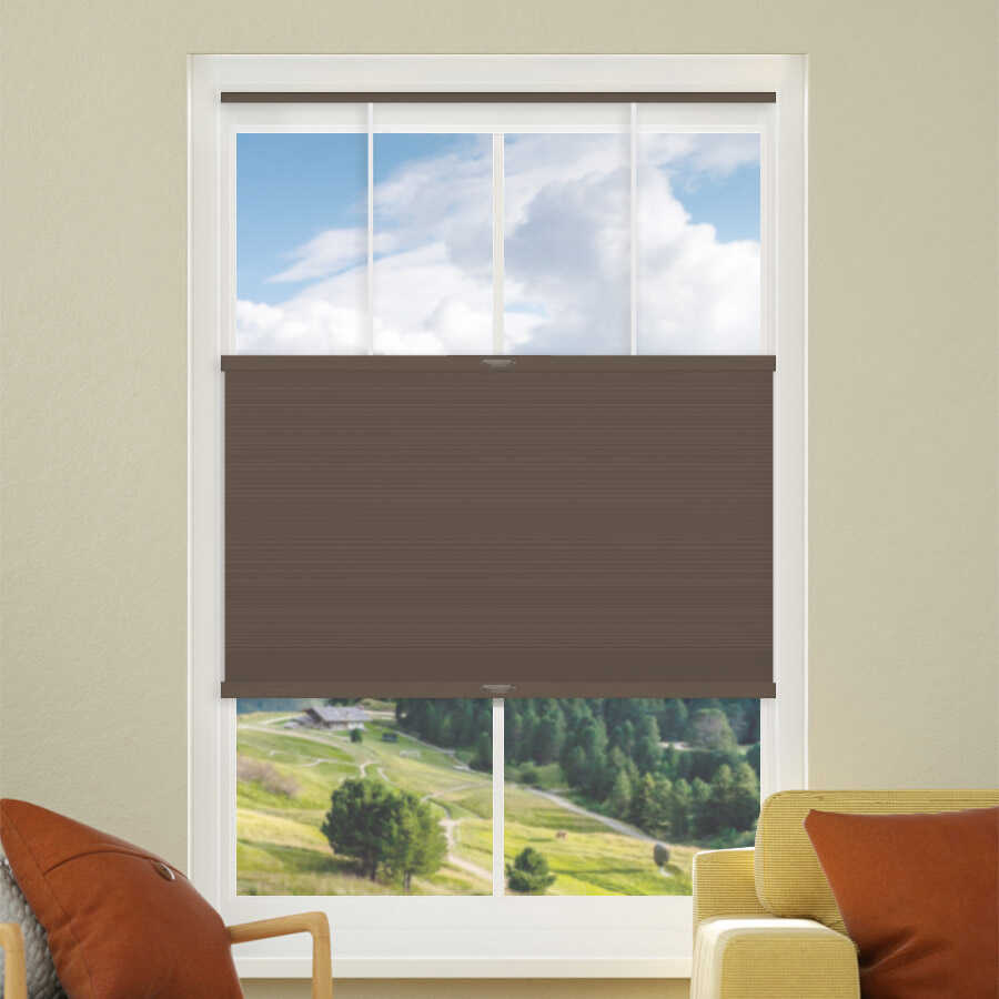 Select Top-Down Bottom-Up Blackout Honeycomb Shades 1643