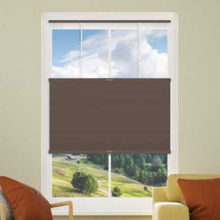 Select Top-Down Bottom-Up Blackout Honeycomb Shades
