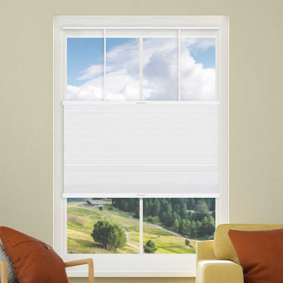Select Top-Down Bottom-Up Blackout Honeycomb Shades 1643