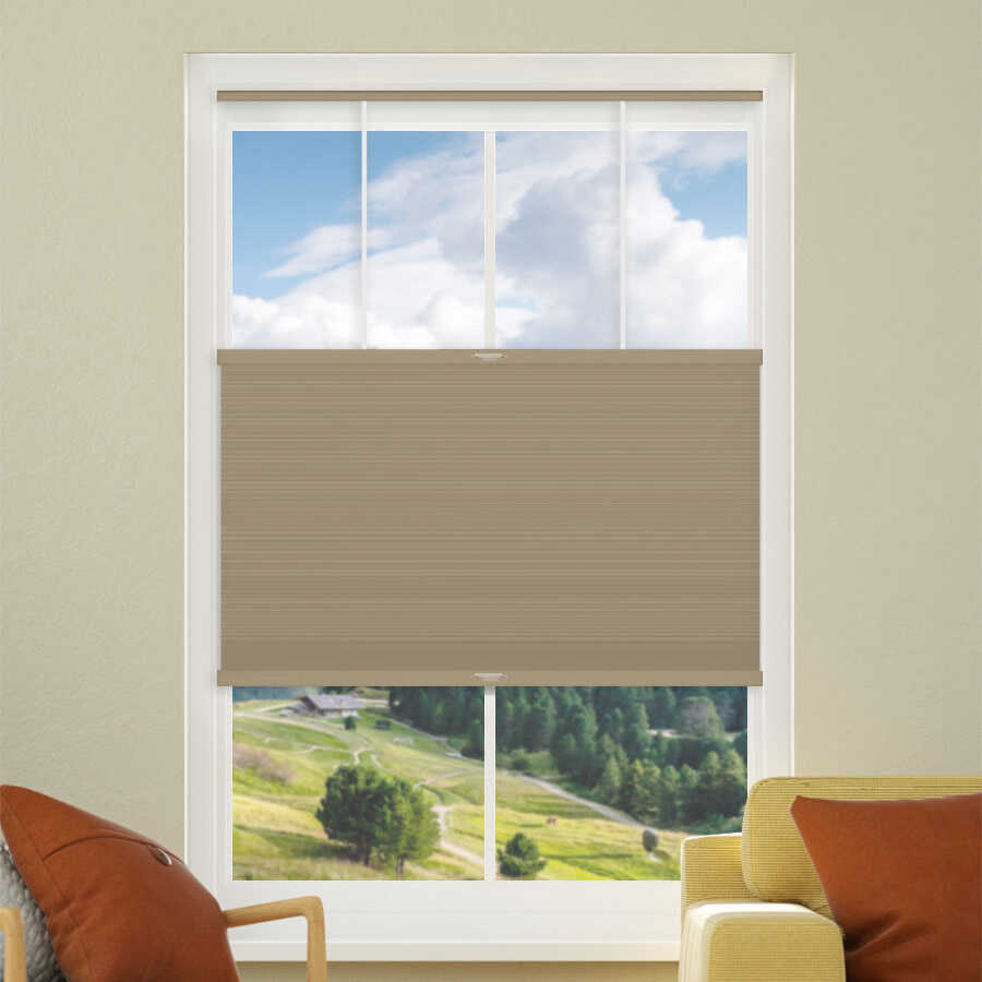 Select Top-Down Bottom-Up Blackout Honeycomb Shades 1643