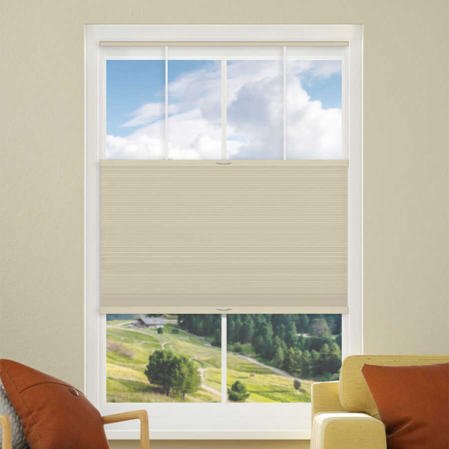Select Top-Down Bottom-Up Blackout Honeycomb Shades 1643