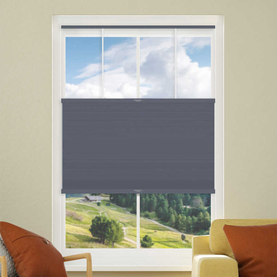 Select Top-Down Bottom-Up Blackout Honeycomb Shades 1643
