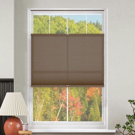 Select Top-Down Bottom-Up Light Filtering Honeycomb Shades