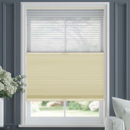 Select Two Fabric Top-Down Bottom-Up Blackout Cellular Shades