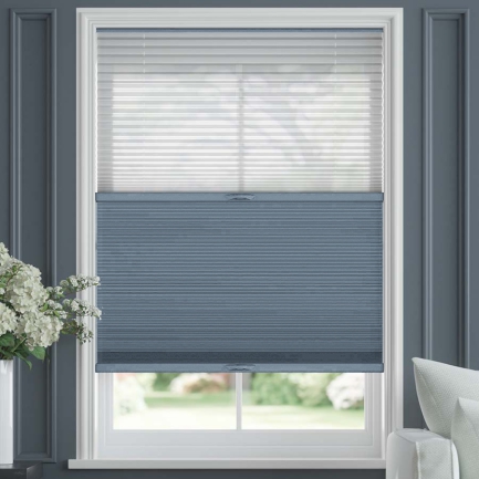 Select Two Fabric Top-Down Bottom-Up Blackout Cellular Shades