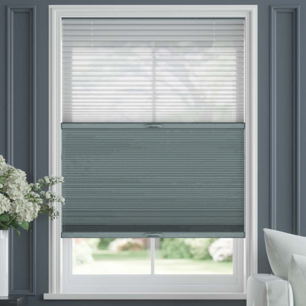 Select Two Fabric Top-Down Bottom-Up Blackout Cellular Shades