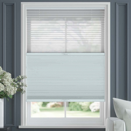 Select Two Fabric Top-Down Bottom-Up Blackout Cellular Shades