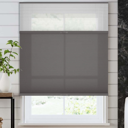 Select Two Fabric Top-Down Bottom-Up Light Filtering Cellular Shades