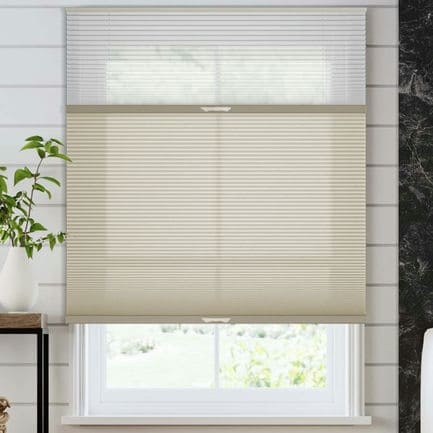 Select Two Fabric Top-Down Bottom-Up Light Filtering Cellular Shades