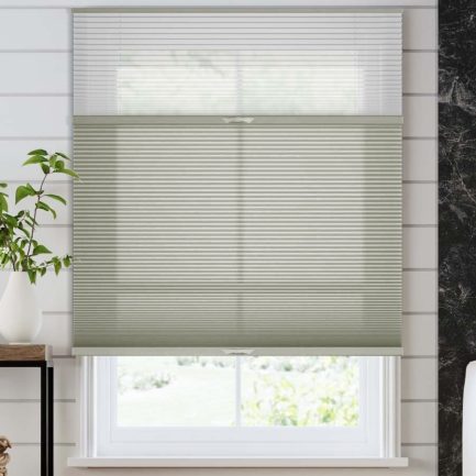 Select Two Fabric Top-Down Bottom-Up Light Filtering Cellular Shades