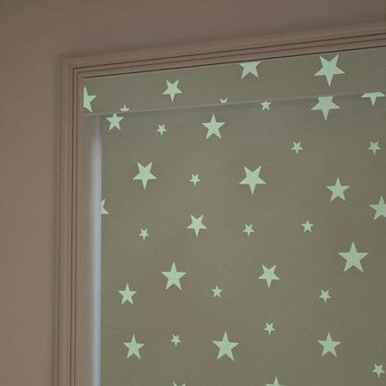 Stargazer Glow-in-the-Dark Kids’ Roller Shades 1874