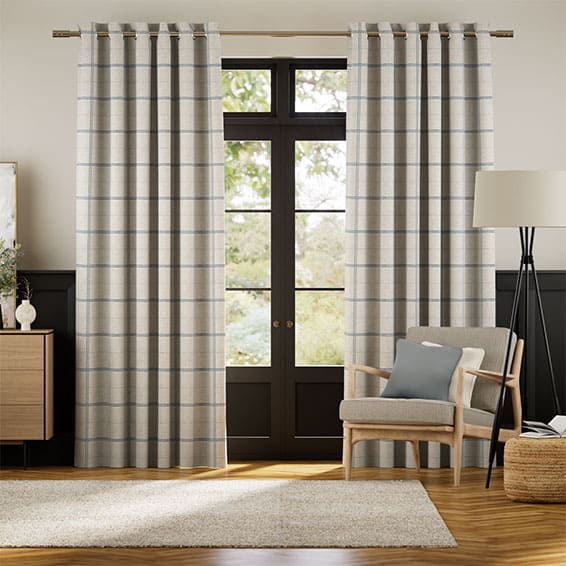 Striped Drapes/Curtains 1723