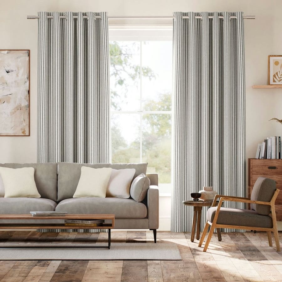 Striped Drapes/Curtains 1723