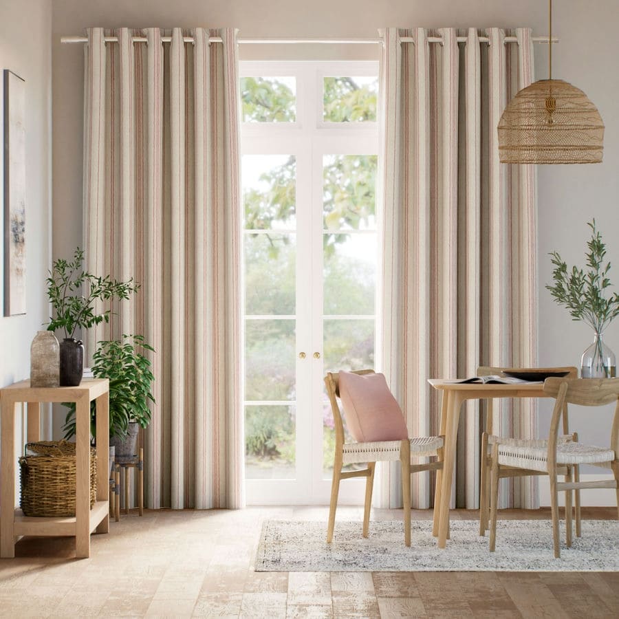 Striped Drapes/Curtains 1723