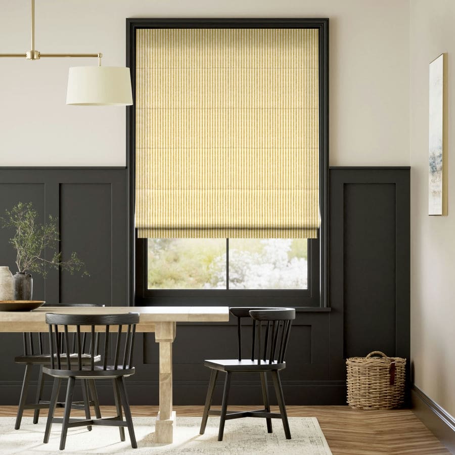 Striped Roman Shades 1722