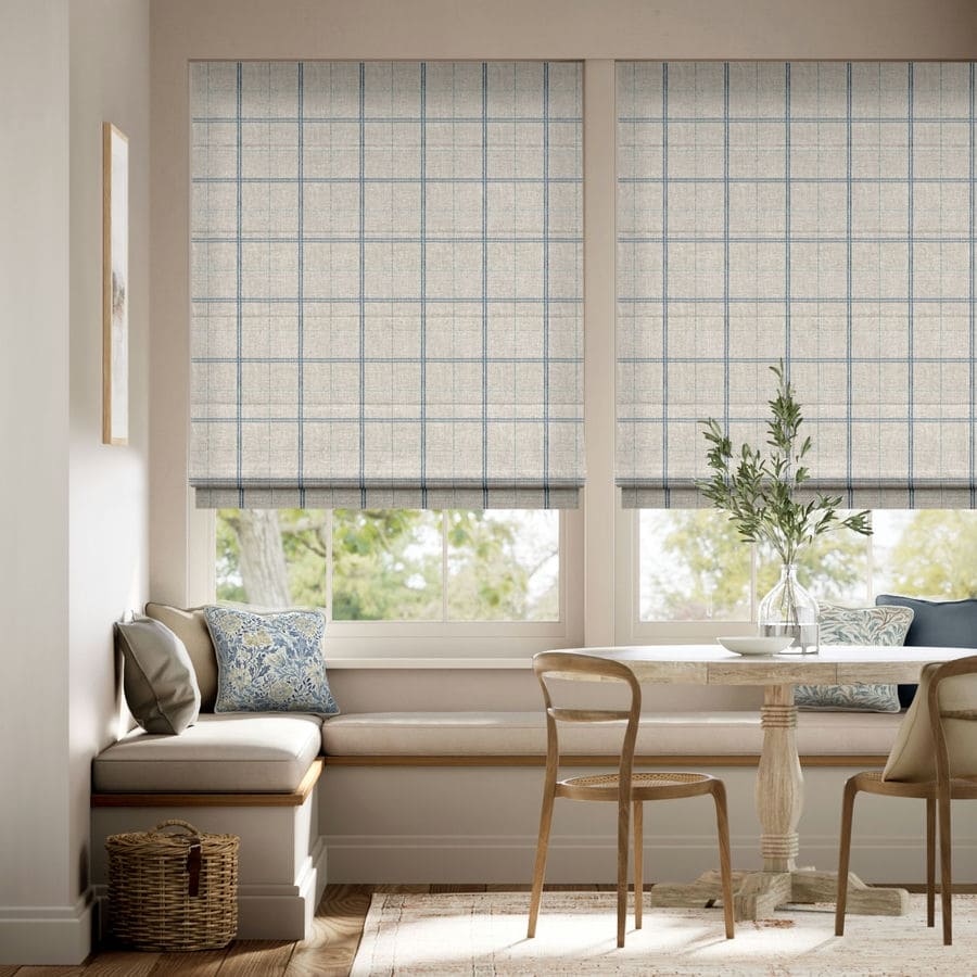 Striped Roman Shades 1722
