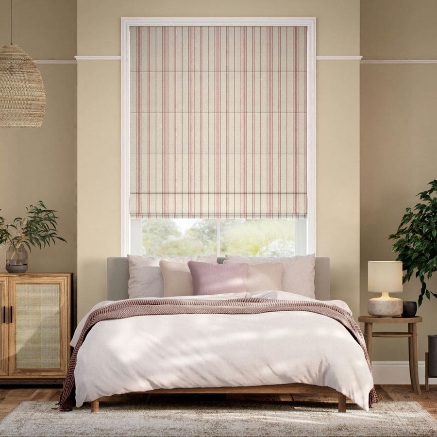 Striped Roman Shades 1722