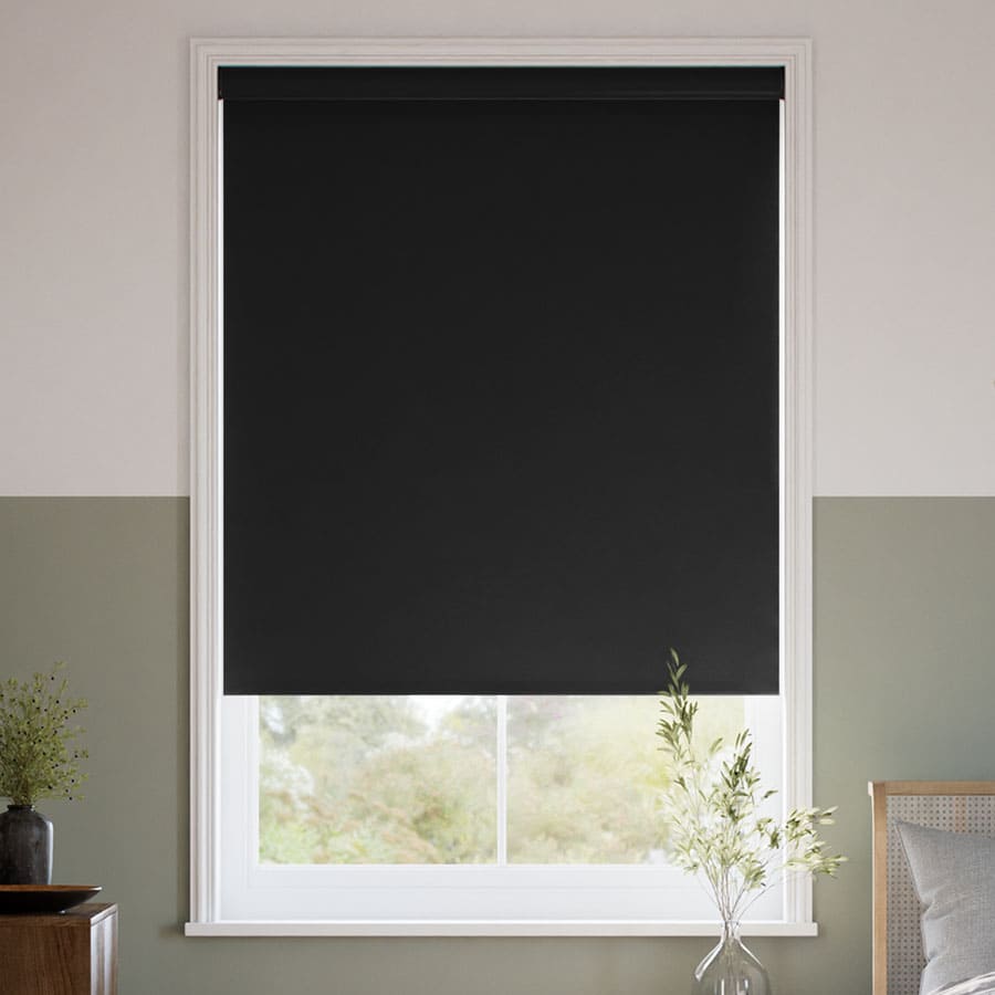 Super Value Vinyl Blackout Roller Shades 1123