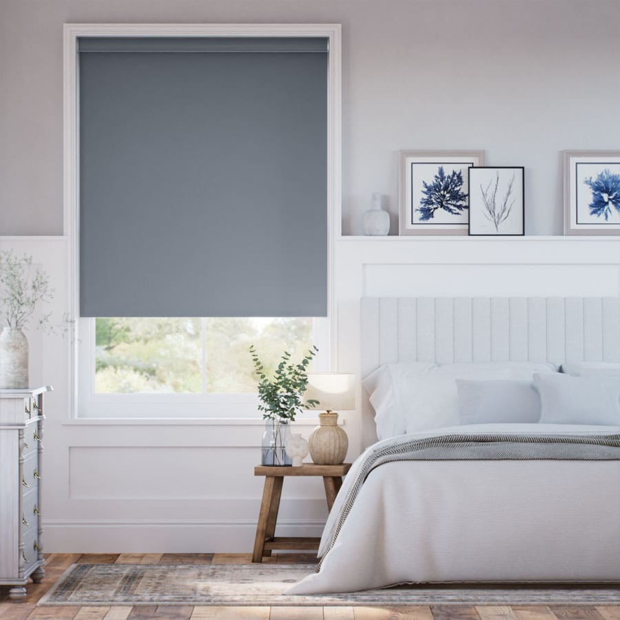 Super Value Vinyl Blackout Roller Shades 1123