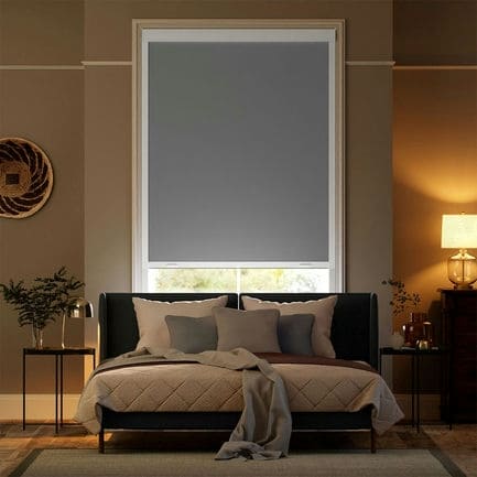 Total Blackout Roller Shades (No Drill)