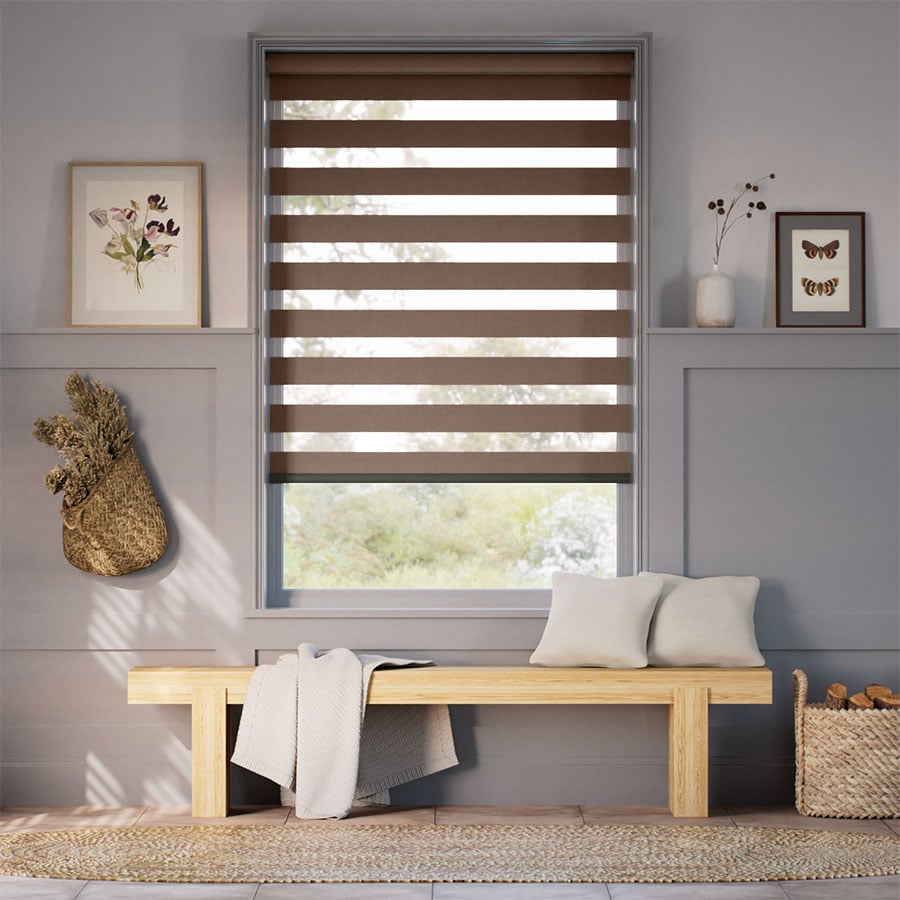 Value Room Darkening Zebra Blinds 1025