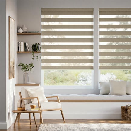 Value Room Darkening Zebra Blinds