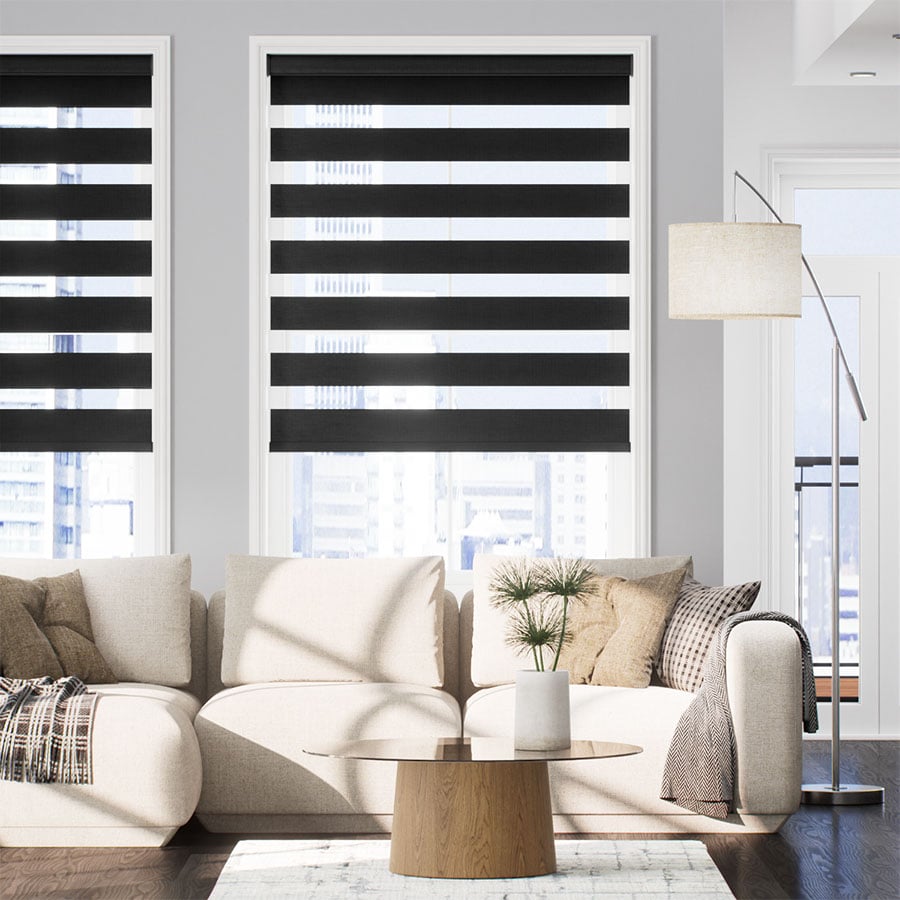 Value Room Darkening Zebra Blinds 1025