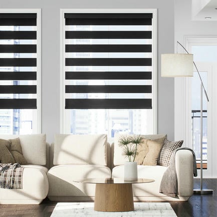 Value Room Darkening Zebra Blinds